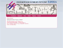 Tablet Screenshot of eureka.suwikr.pl